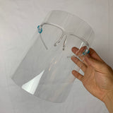 Safety Goggle Face Shield/Daily Face Cover Combo - 1 Shield/2 Masks