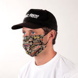 Daily Face Cover 3-Pack (Tiki Surfboard Print)