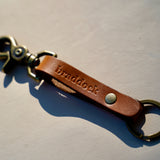 Braddock Leather Keychain