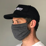Face Shield/Daily Face Cover Combo - 2 Shields/2 Charcoal Masks