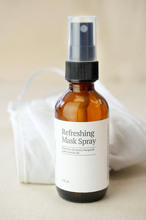 Refreshing Mask Spray Kit (Includes two white masks) – braddock USA