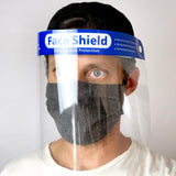 Face Shield/Daily Face Cover Combo - 2 Shields/2 Charcoal Masks
