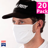 Daily Face Cover 20 Pack - (White)