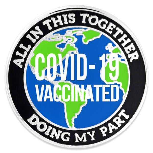 I'm Vaccinated Enamel Pin