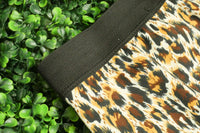 Leopard Slit Skirt