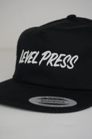 5 Panel Unstructured Hat - Level Press Logo