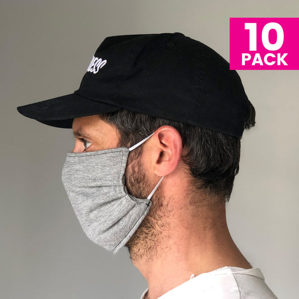 Daily Face Cover 10-Pack (GREY)